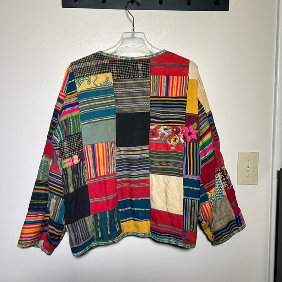 Colorful Handmade Patchwork Jacket - Picture 5 of 5
